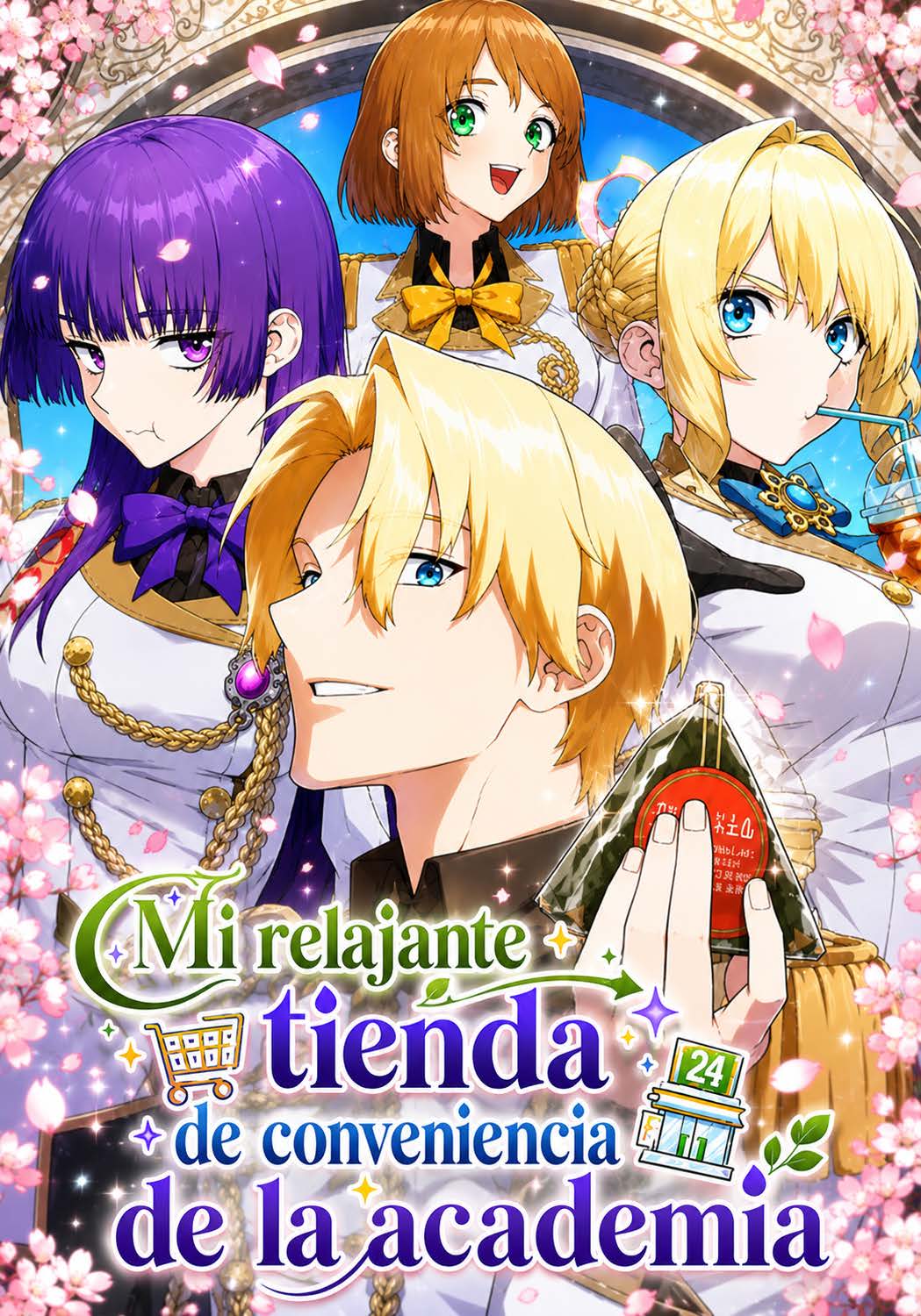 Portada de Mi relajante tienda de conveniencia de la academia.